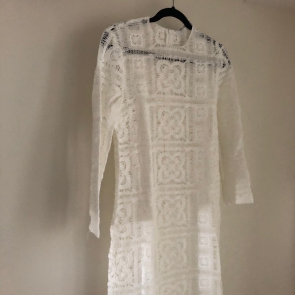 Crochet midi dress - Picture 2 of 6